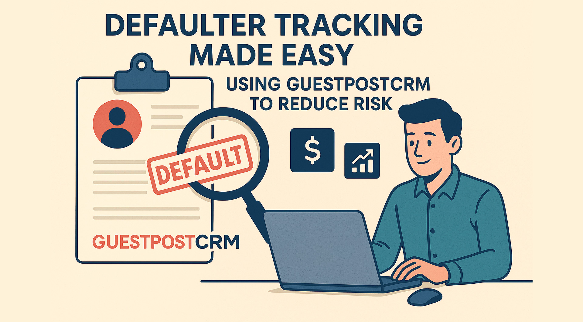 Defaulter Tracking Made Easy: Using GuestPostCRM to Reduce Risk