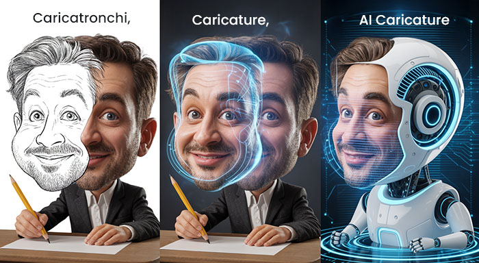 Caricatronchi, Caricature, and AI Caricature