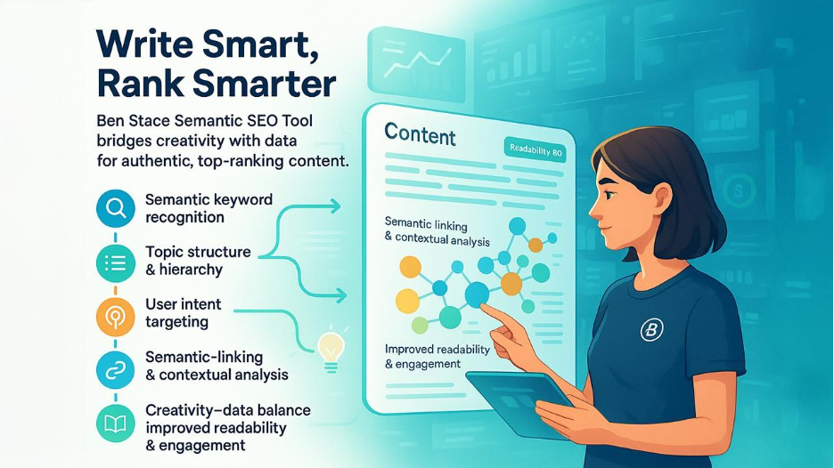 Ben Stace Semantic SEO Writing Tool: Key Features