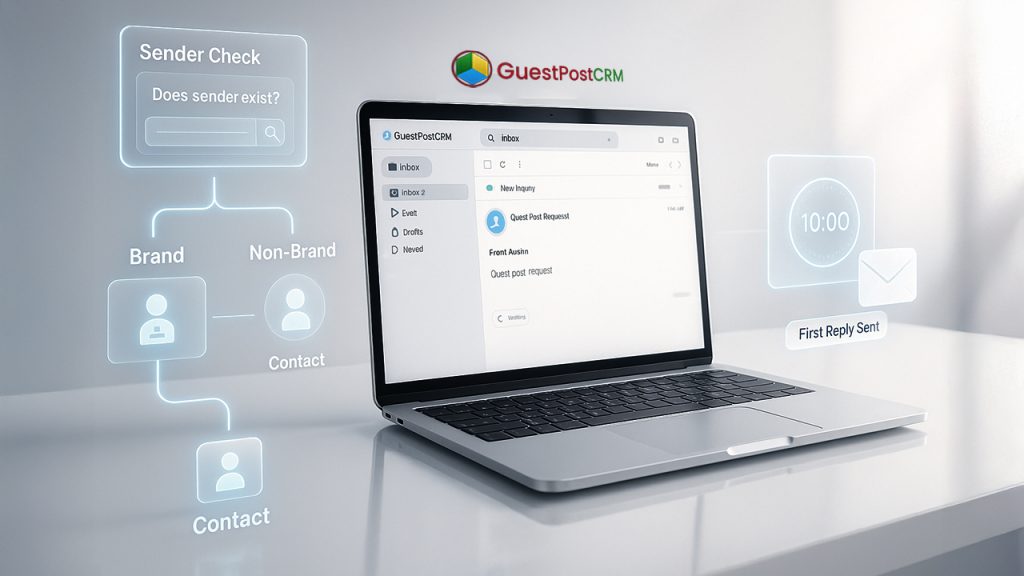 How First Reply Works in GuestPostCRM?