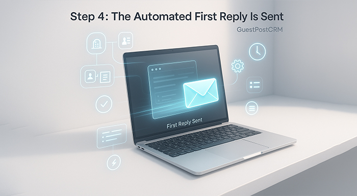 First Reply Is Sent Automatically