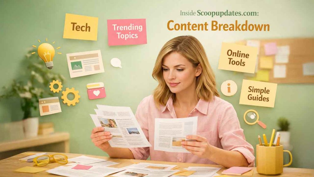 What Type of Content Does Scoopupdates .com Publish
