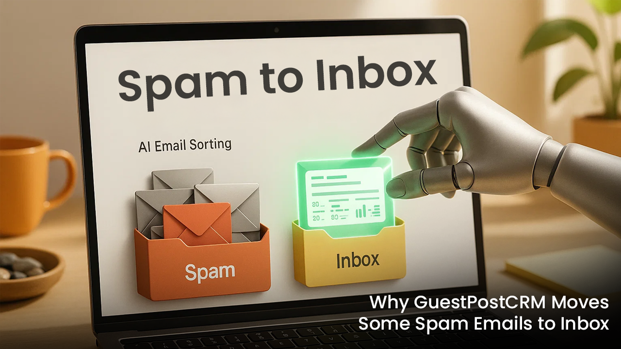 Moves Certain Spam Emails Back to Inbox