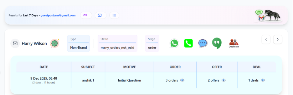 What are GuestPostCRM’s live shows?