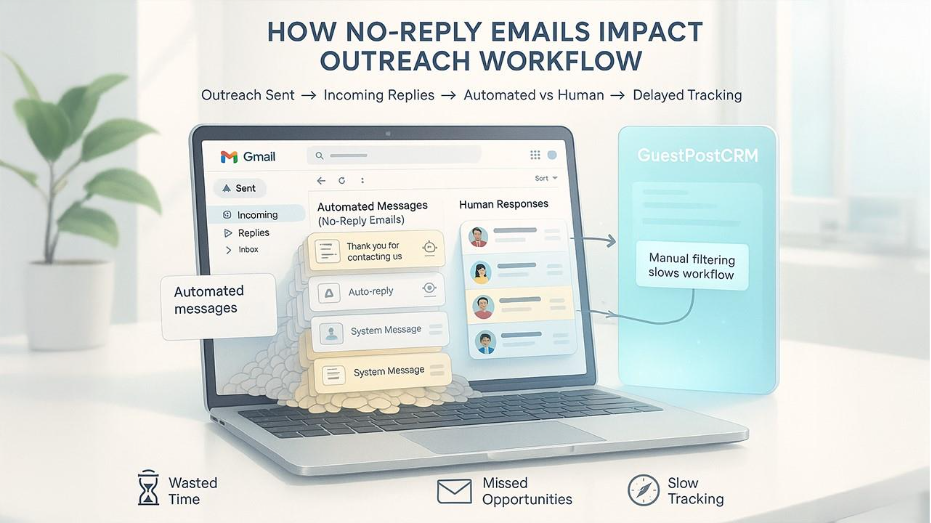 How No Reply Emails Impact Outreach Workflow