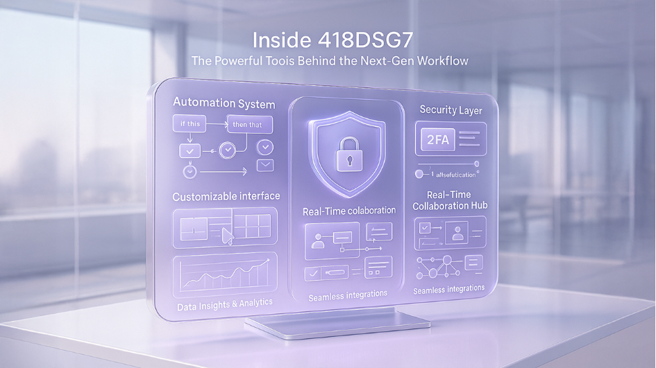 Key Features of New Software 418DSG7