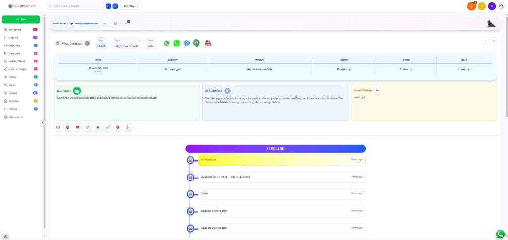 Why GuestPostCRM Is the Best CRM for Guest Posting and Link Insertion Businesses