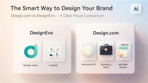 Professional Logo Design Made Simple: Design.com vs DesignEvo
