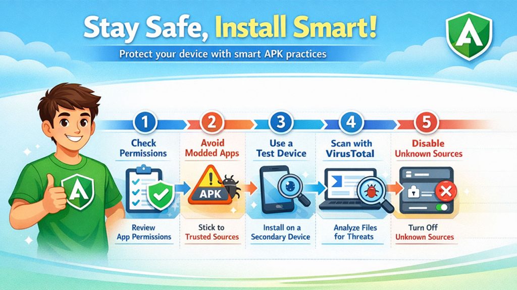 Safety Precautions When Using Apkek org