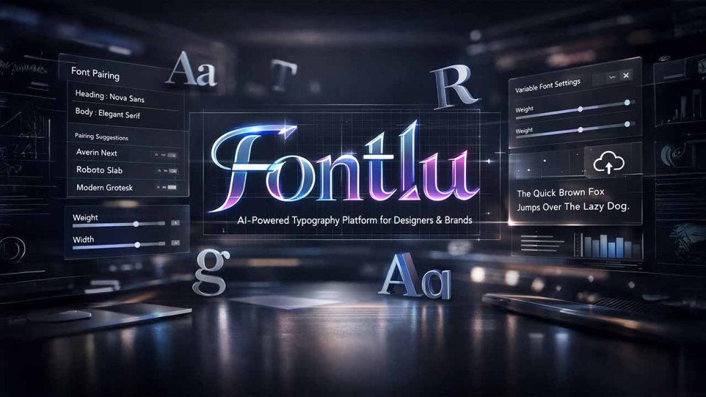 Fontlu: AI-Powered Typography Platform for Designers & Brands