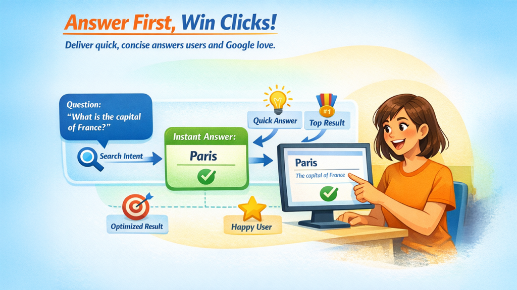 Understand Use Search Intent with Direct Answers