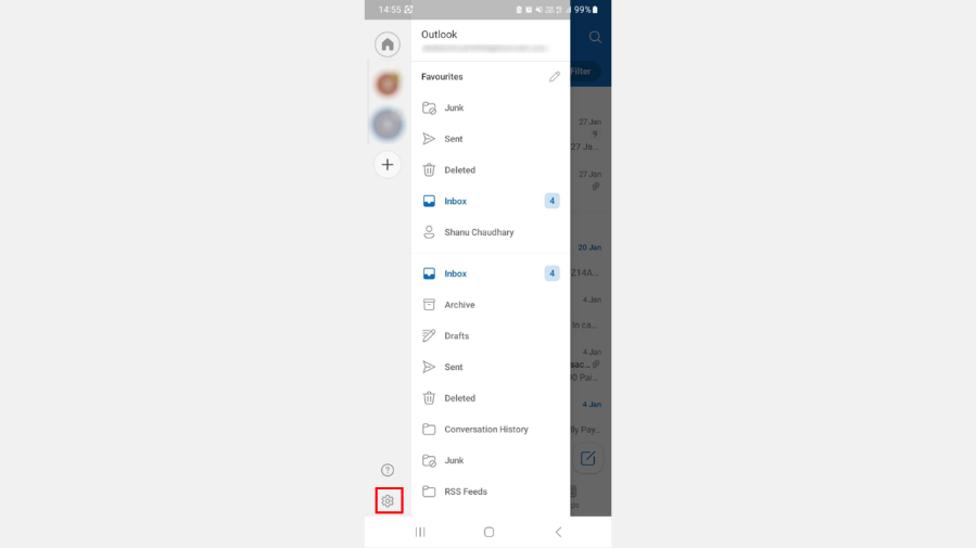 For Outlook Mobile App