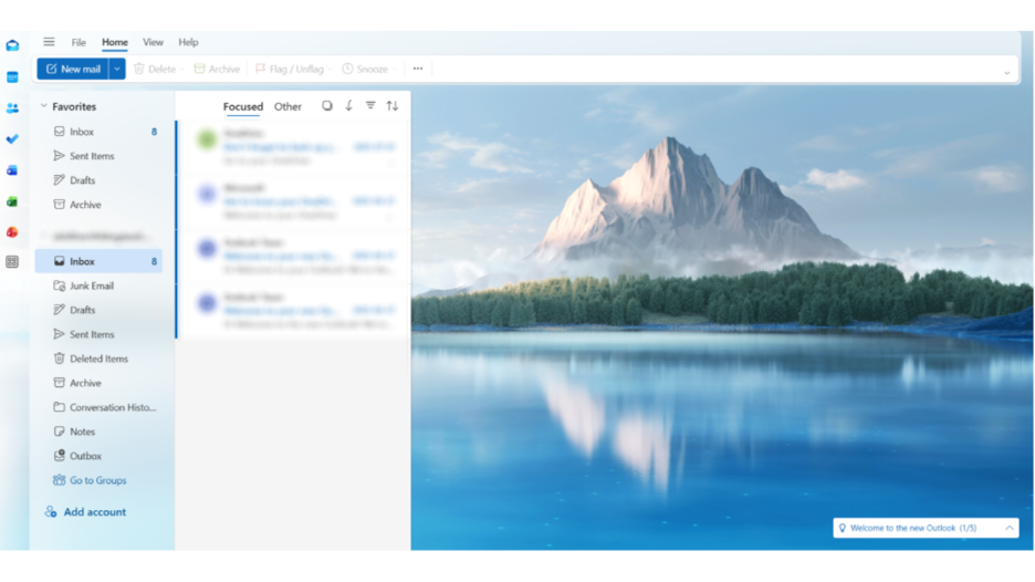 accessing Microsoft Outlook on your desktop