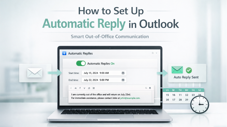 How to Set Up Automatic Reply in Outlook? A Detailed Guide
