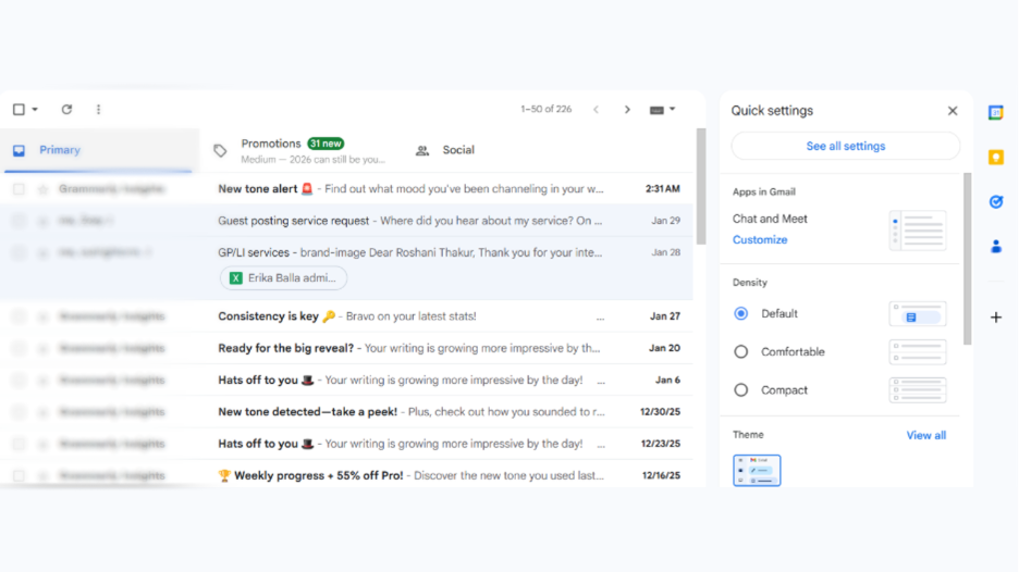 Go to “See All Settings.”