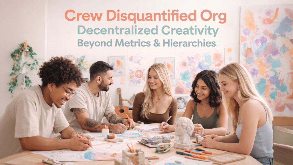 Crew Disquantified Org: Decentralized Creativity Beyond Metrics & Hierarchies