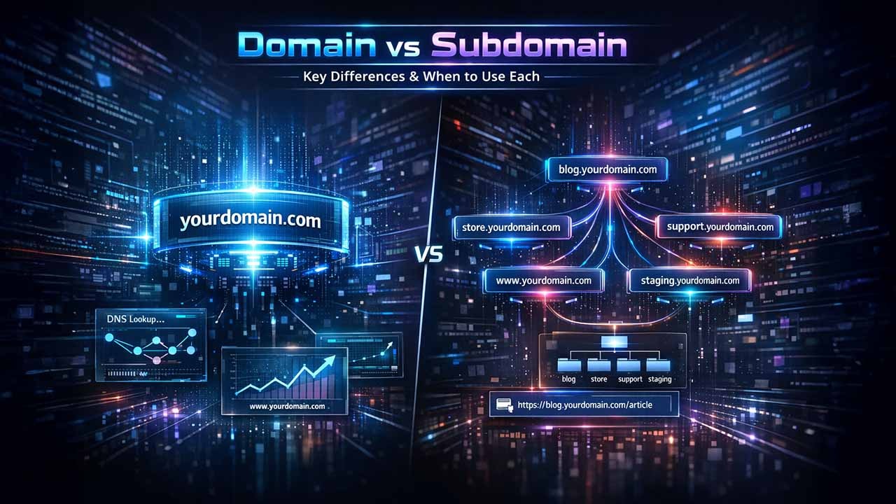 Domain Vs Subdomain