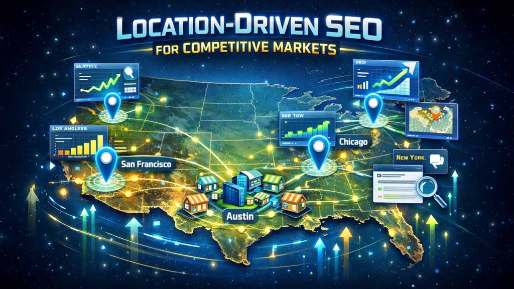 Location-driven SEO for Competitive Markets