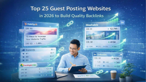 Top 25 Guest Posting Websites in 2026 to Build Quality Backlinks