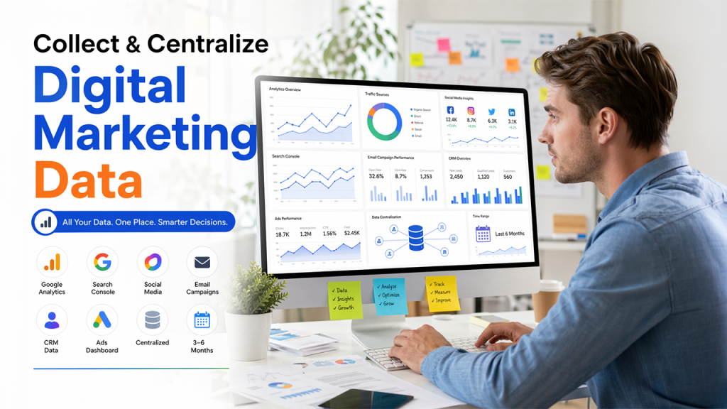Collect and Centralize Digital Marketing Data  