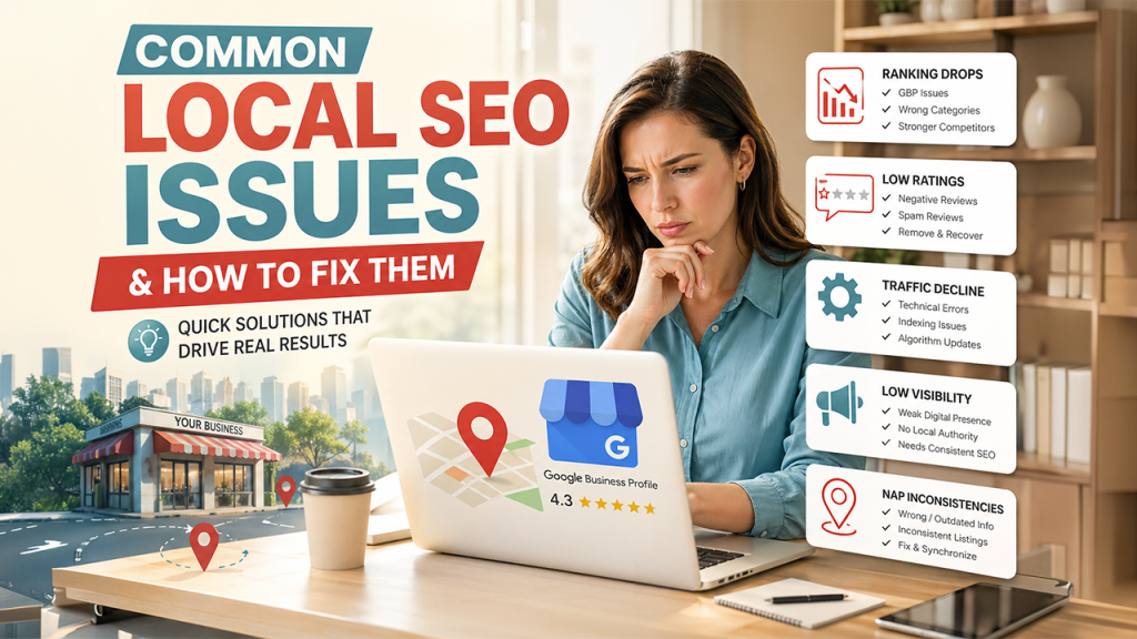 Common Local SEO Issues and How to Fix Them