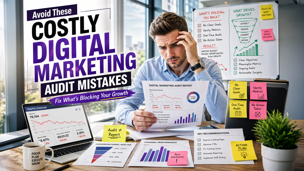 Common Digital Marketing Audit Mistakes to Avoid 
