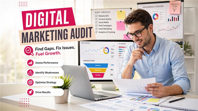 How to Conduct a Digital Marketing Audit (Step-by-Step Guide 2026)
