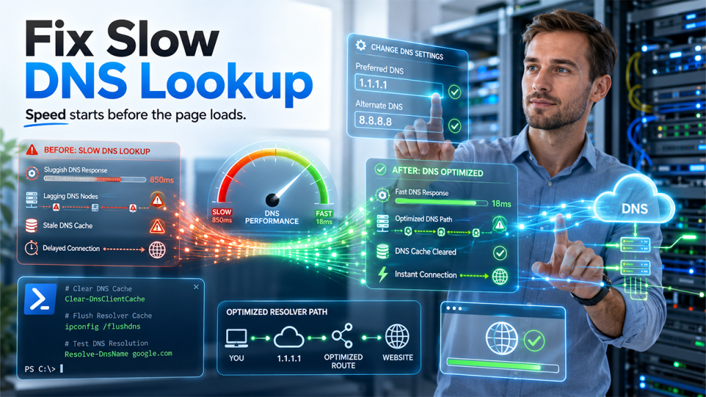 How to Fix Slow DNS Lookup