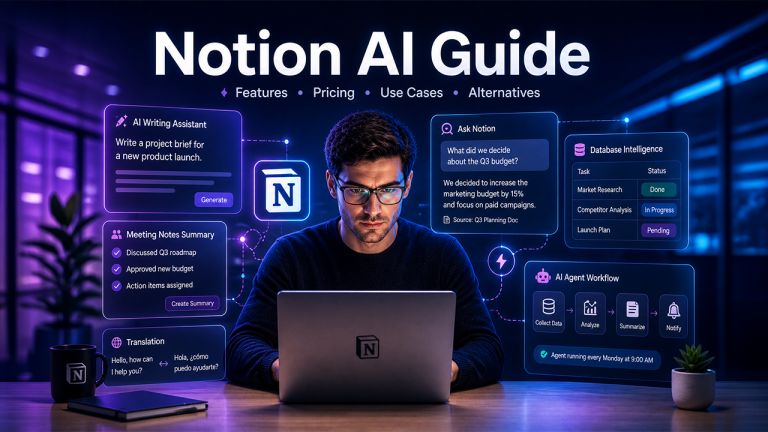 Notion AI: The Complete Guide to Features, Use Cases, Pricing, and Alternatives (2026)
