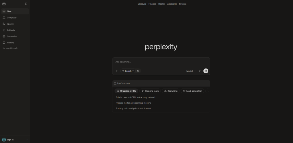 Perplexity AI — Redefining Search