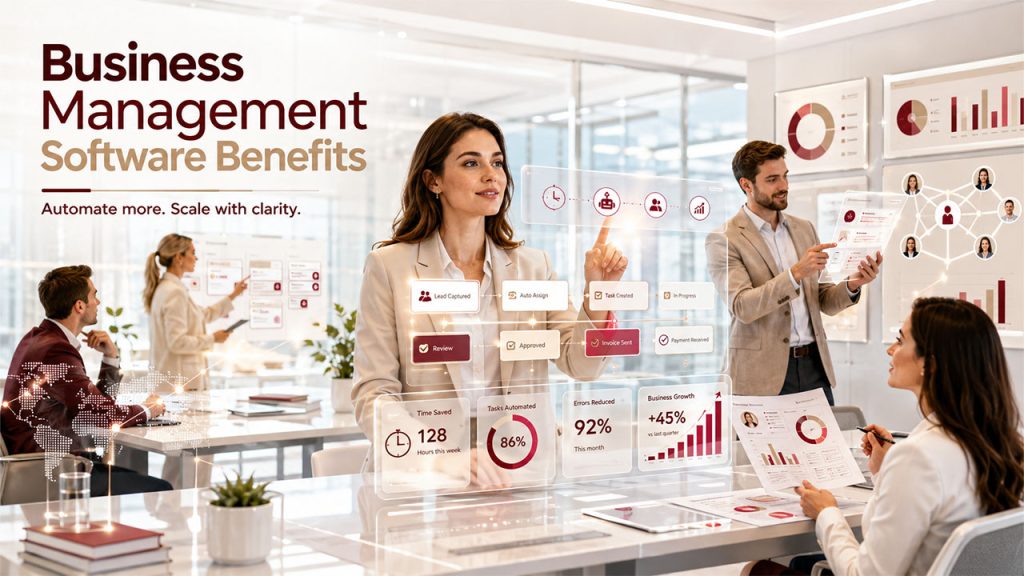business management software Benefits