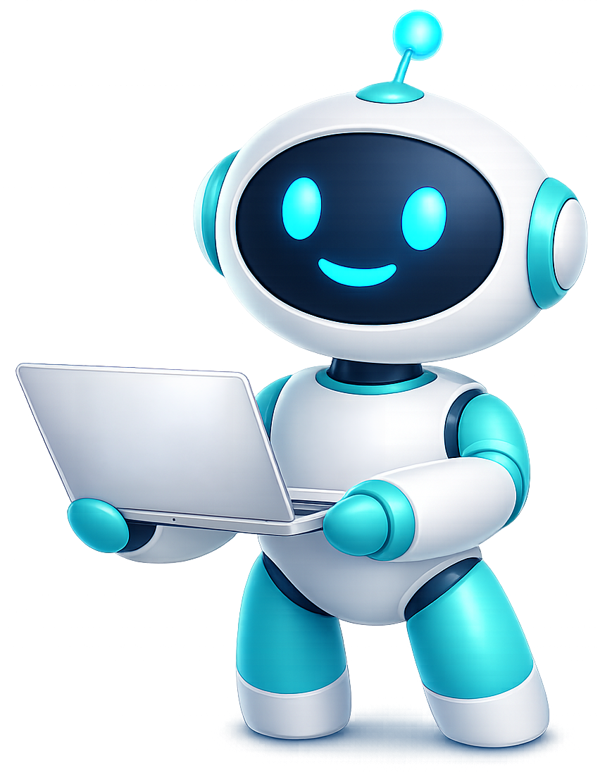 Robot automation illustration