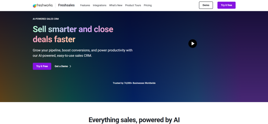 Freshsales CRM