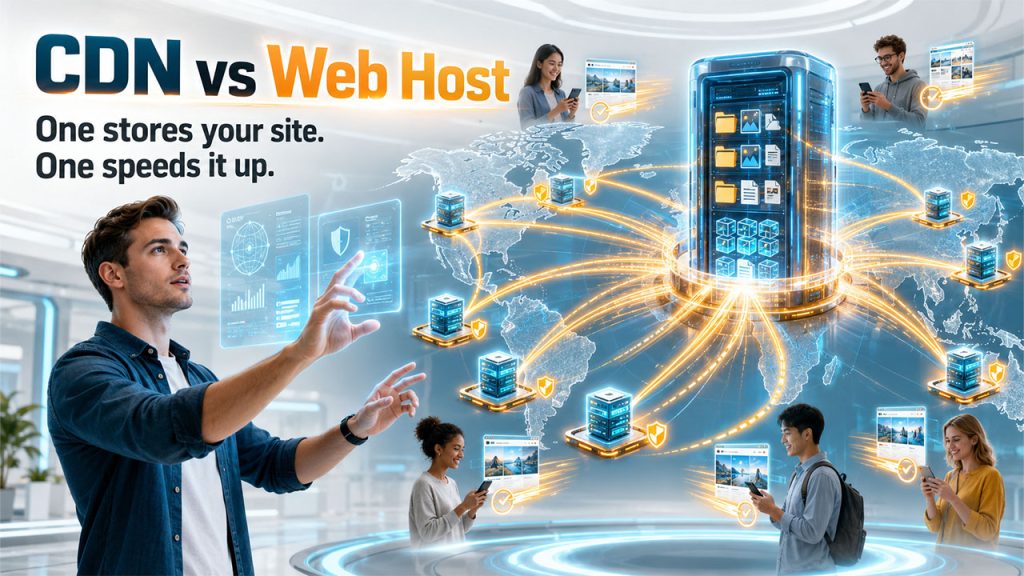 Is a CDN the Same as a Web Host