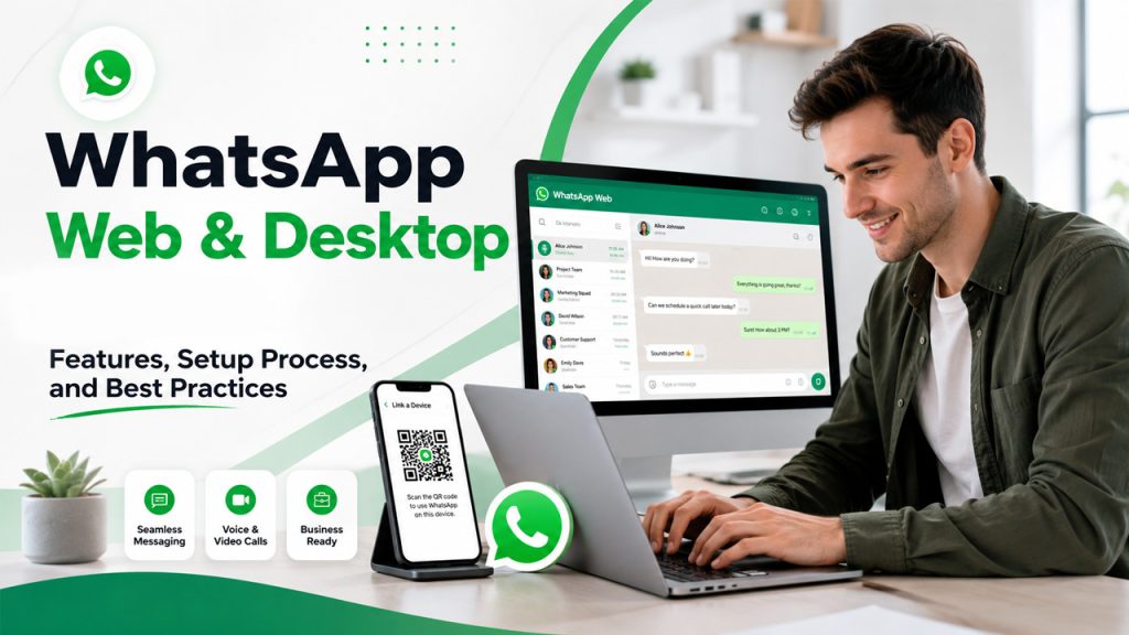 WhatsApp Web & Desktop in 2026: Features, Setup Process, and Best Practices