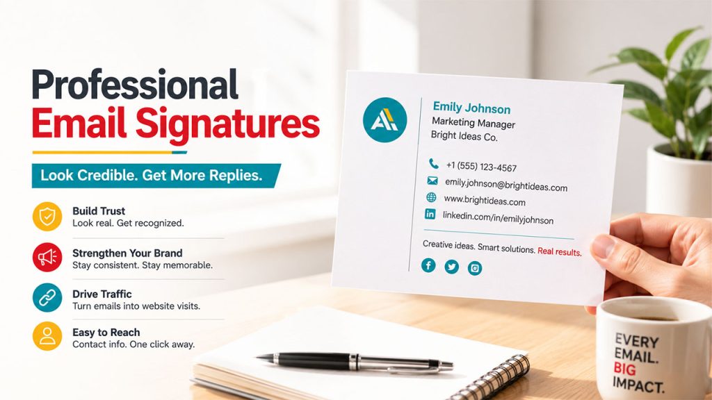 Email Signature benefits