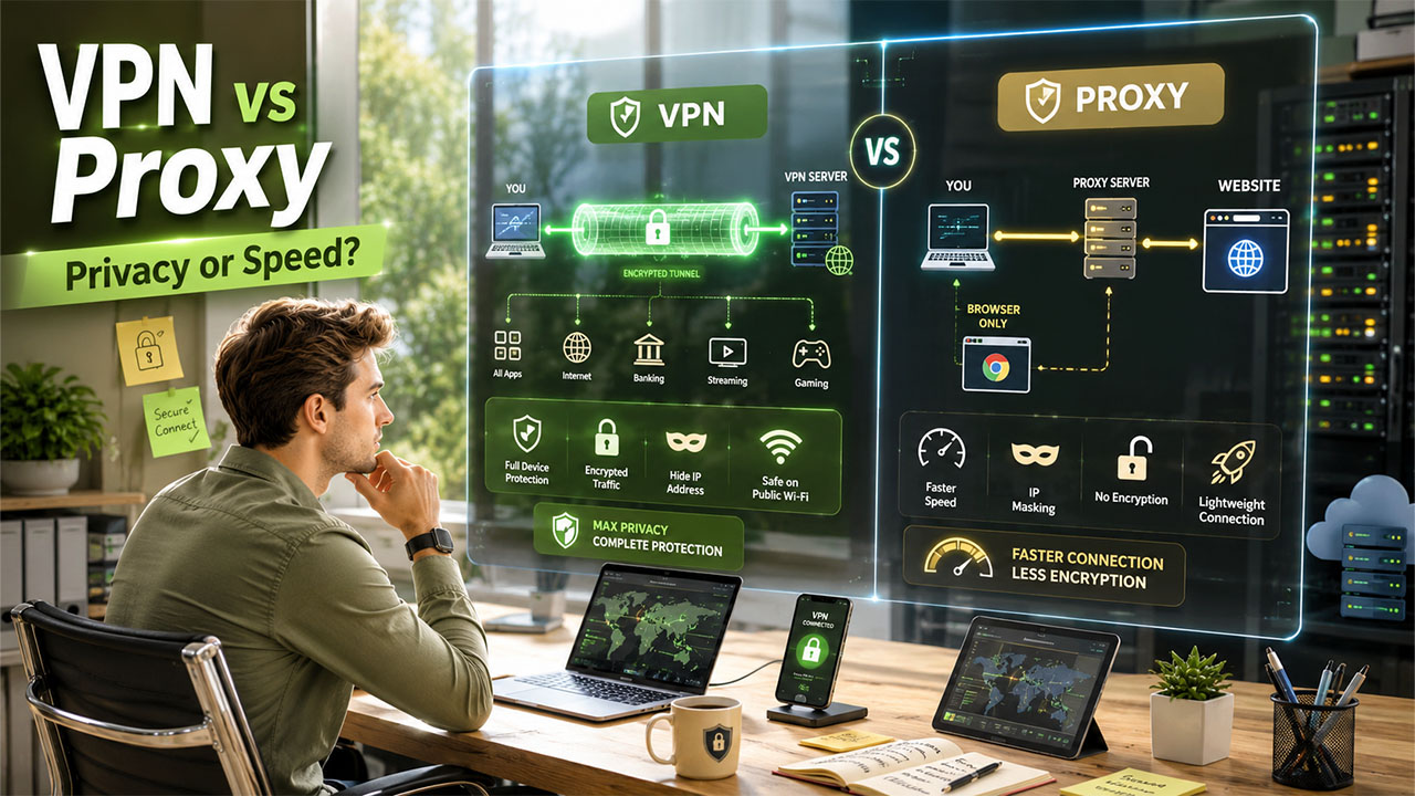 VPN vs Proxy