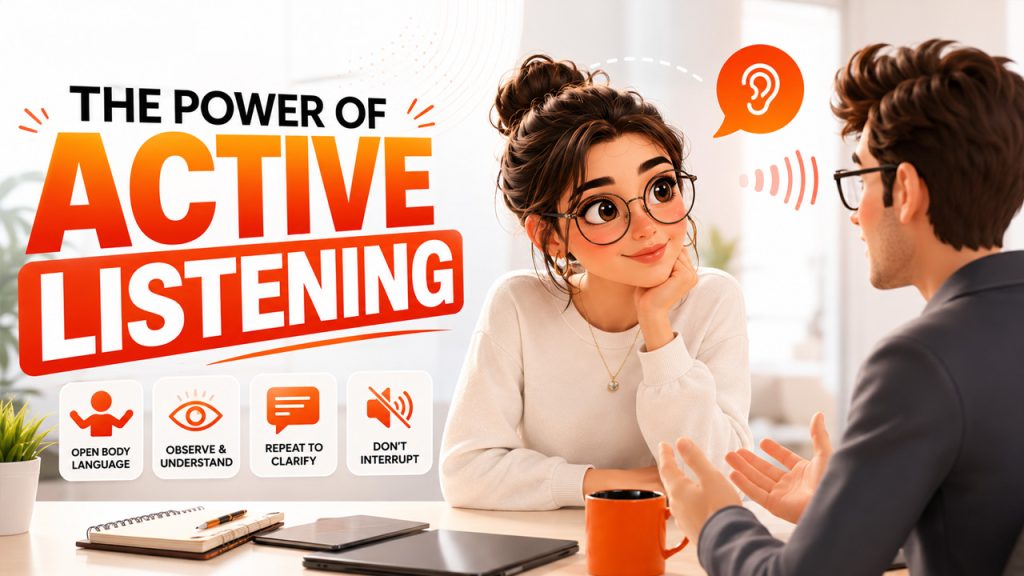 Why do these work The importance of active listening