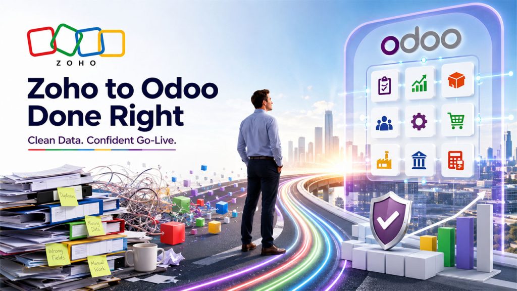 Zoho to Odoo Migration Challenges: 12 Common Problems and Proven Solutions