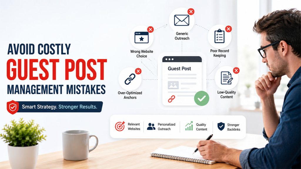 Common Guest Post Management Mistakes