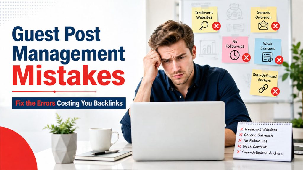 Common Guest Post Management Mistakes and How to Avoid Them