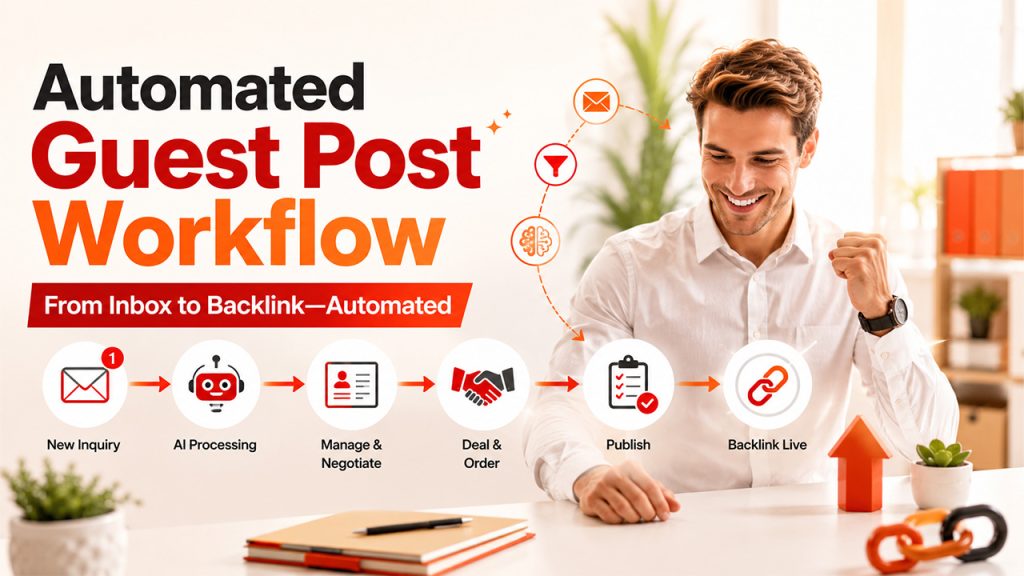 How GuestPostCRM Automates the Guest Post Workflow