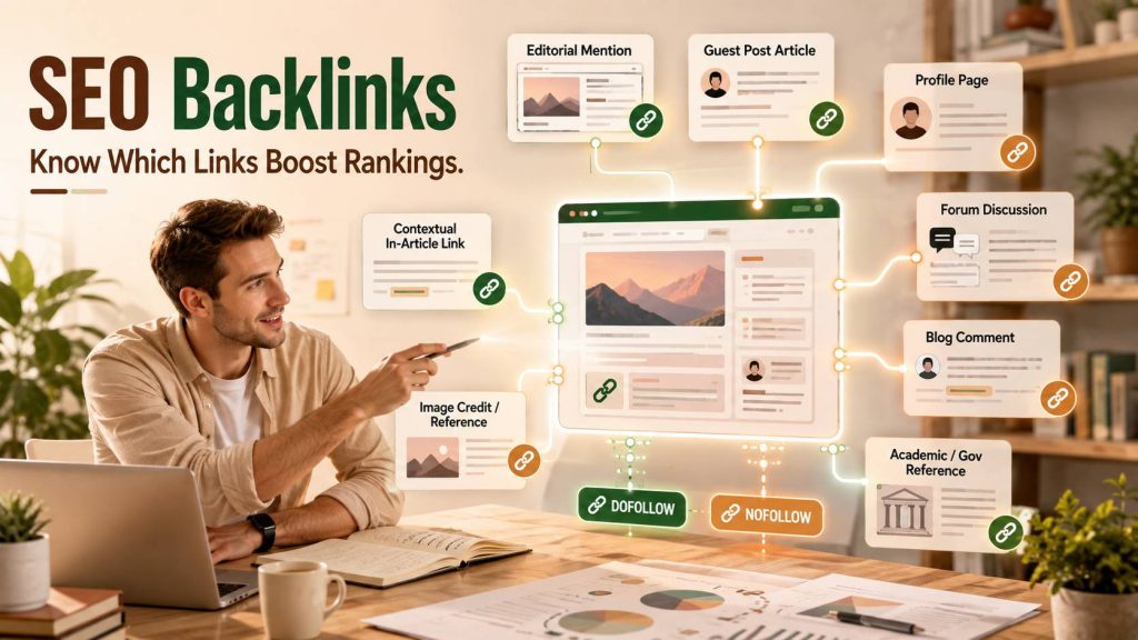 Types of Backlinks in SEO
