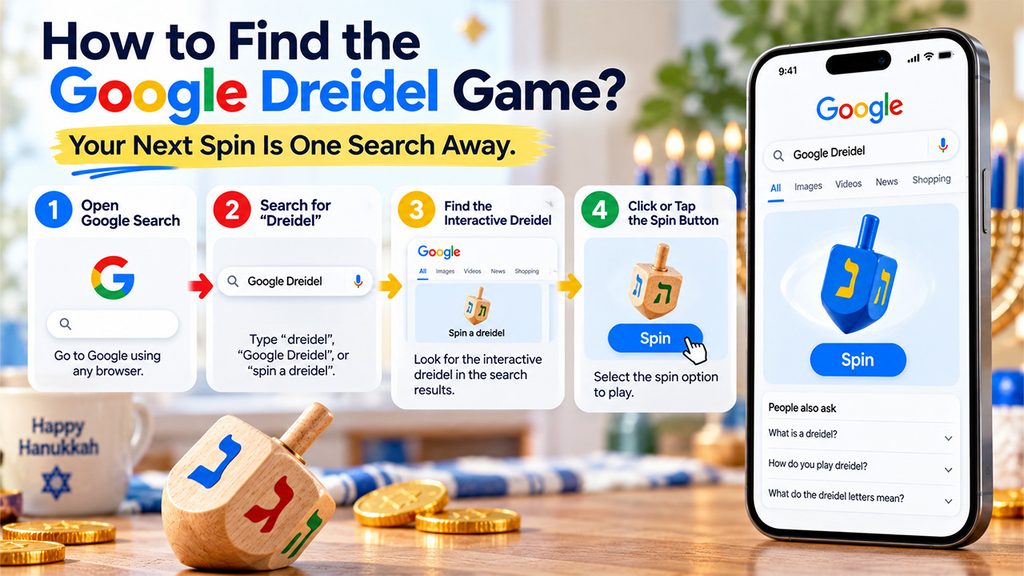 How to Find the Google Dreidel Game