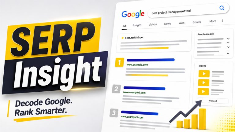 SERP Insight: Analyze Google Results for Better SEO