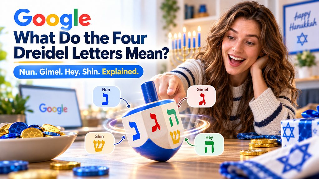 What does the Four Dreidel Letters Mean