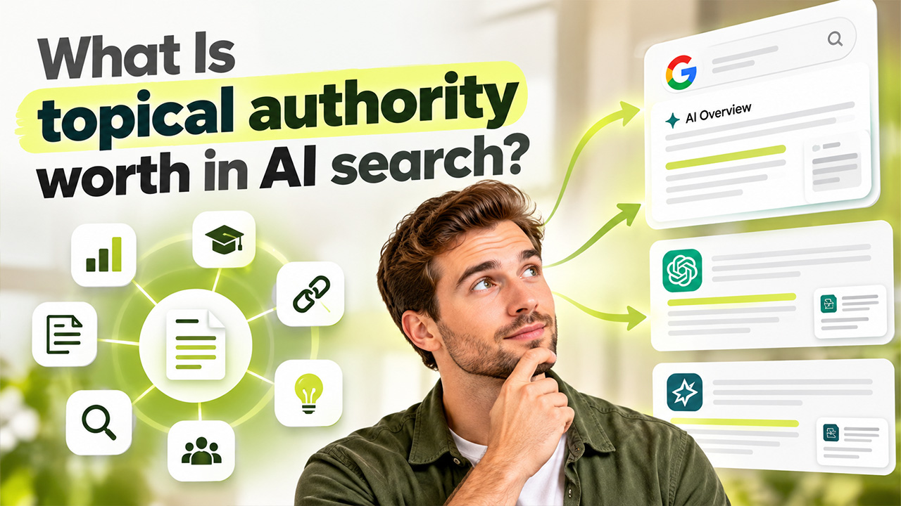 What Is topical authority worth in AI search